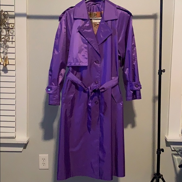 petite purple coat